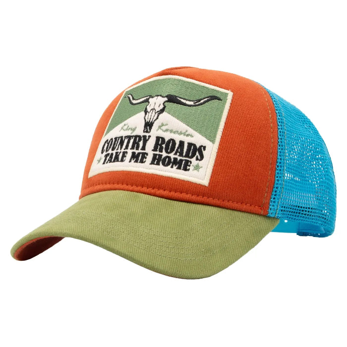 King Kerosin Trucker Cap «Country Roads» MoFa Lounge Künzelsau Hohenlohe Baden Württemberg