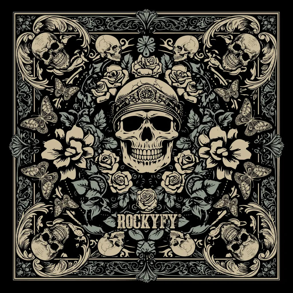 Rockyfy Bandana Skull Military by Rockyfy (Multifunktionstuch) MoFa Lounge Künzelsau Hohenlohe Baden Württemberg