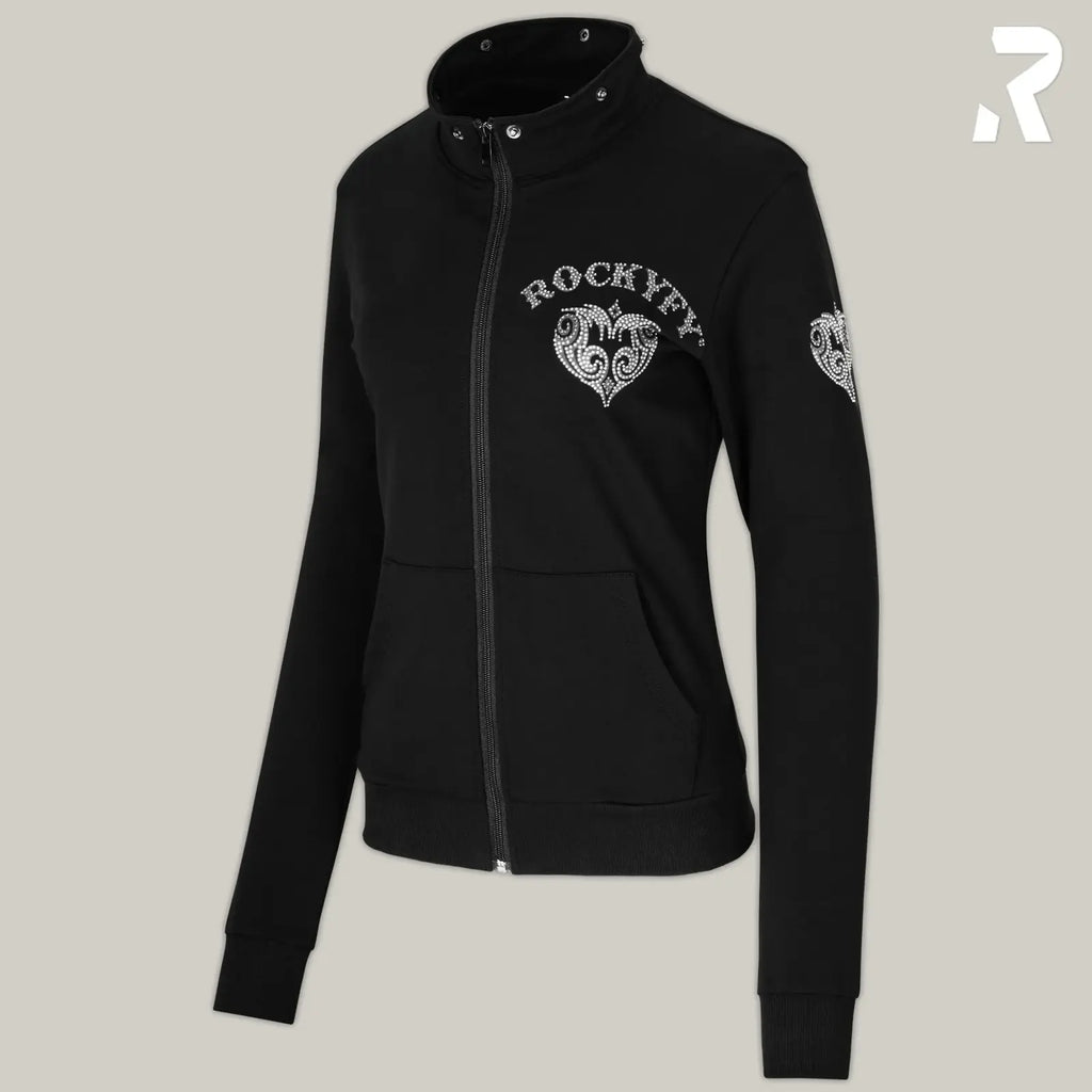 Rockyfy Hoodie Jacket Glamour Angel by Rockyfy (mit Kristall Applikationen) MoFa Lounge Künzelsau Hohenlohe Baden Württemberg 10