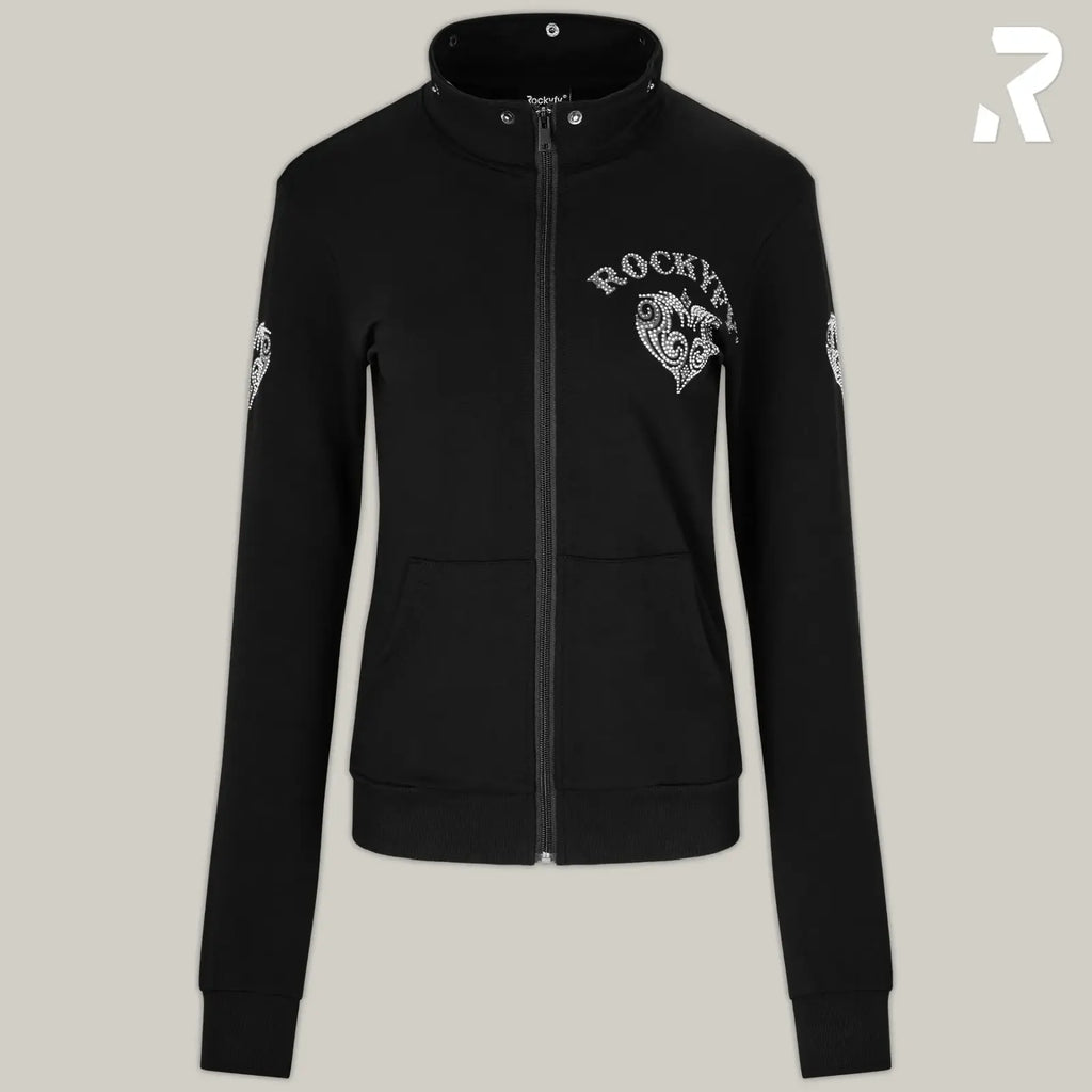 Rockyfy Hoodie Jacket Glamour Angel by Rockyfy (mit Kristall Applikationen) MoFa Lounge Künzelsau Hohenlohe Baden Württemberg 11