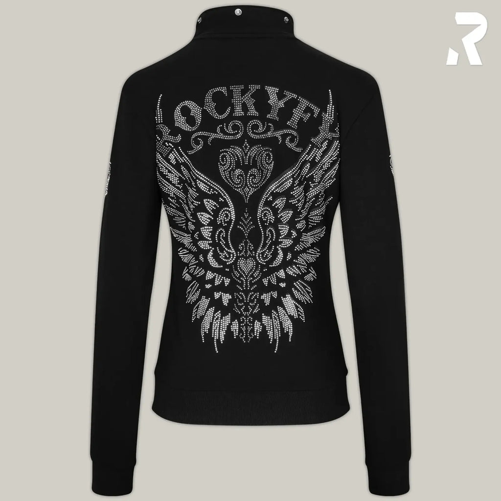Rockyfy Hoodie Jacket Glamour Angel by Rockyfy (mit Kristall Applikationen) MoFa Lounge Künzelsau Hohenlohe Baden Württemberg 3
