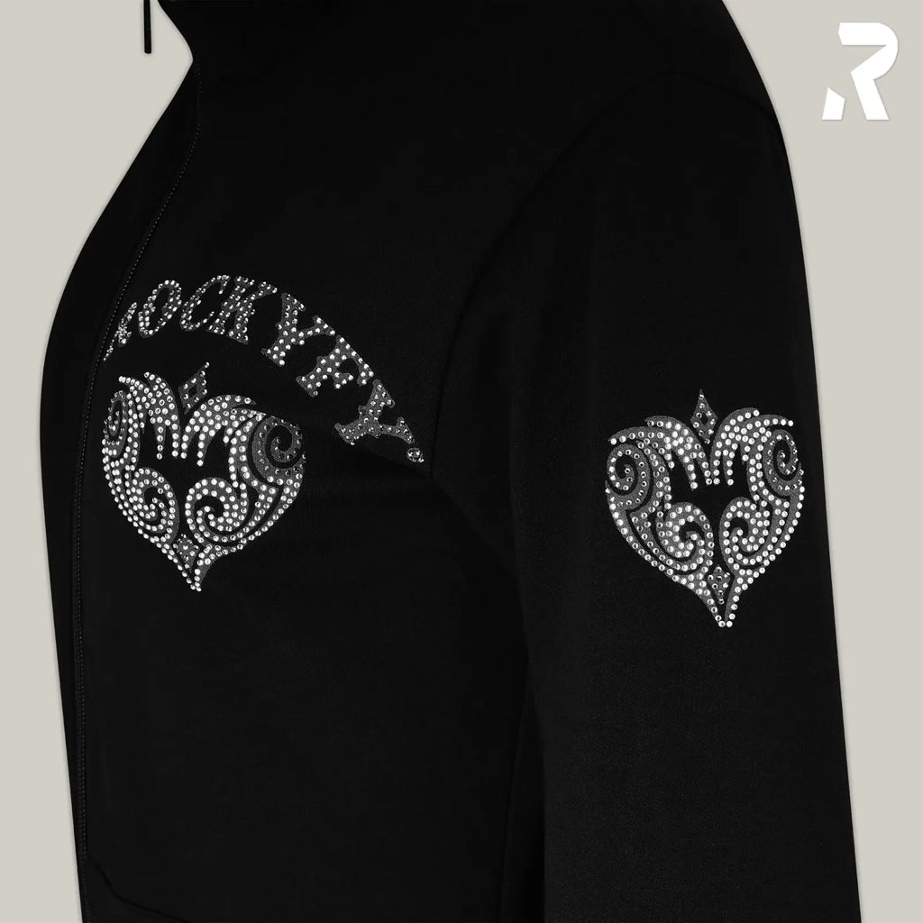Rockyfy Hoodie Jacket Glamour Angel by Rockyfy (mit Kristall Applikationen) MoFa Lounge Künzelsau Hohenlohe Baden Württemberg 7