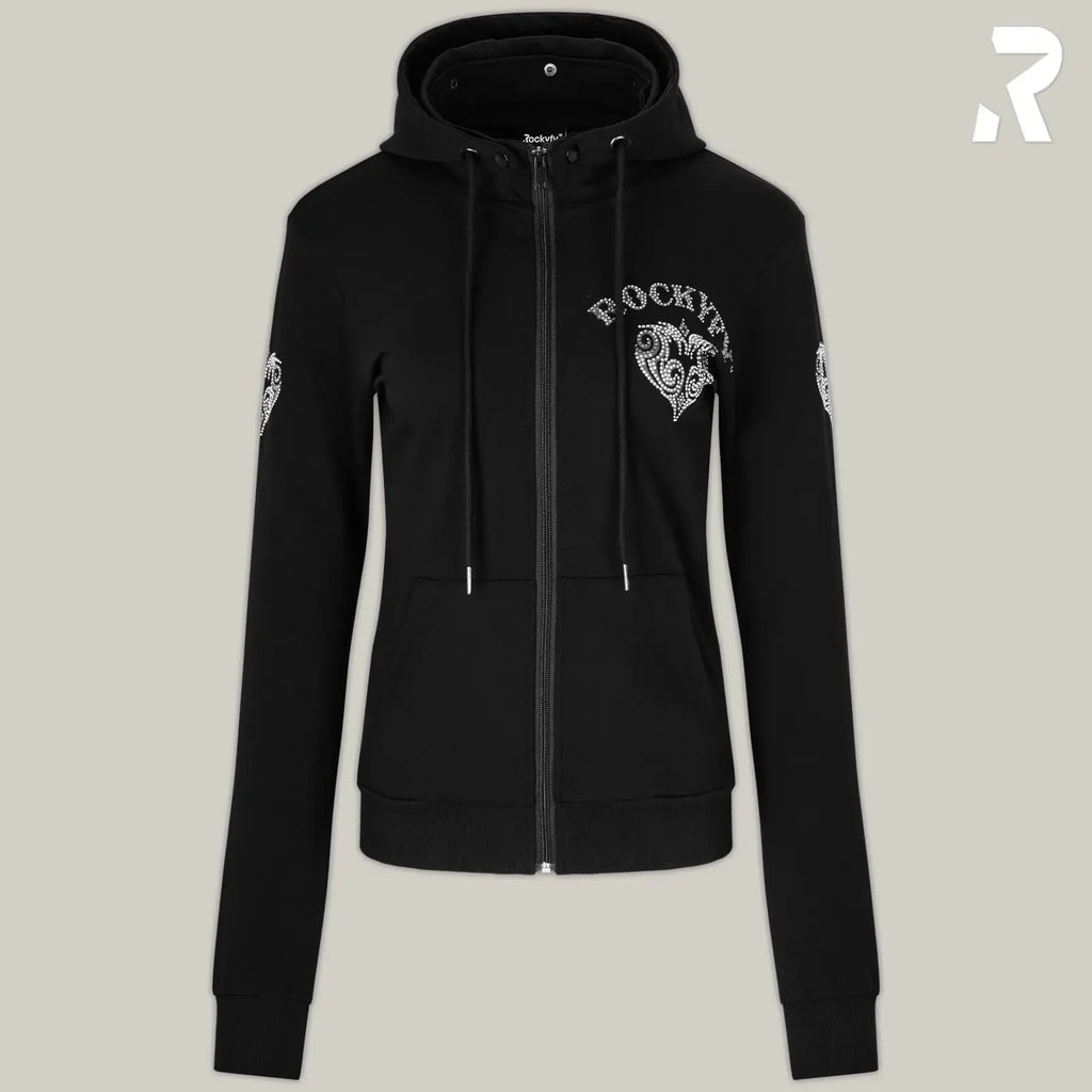 Rockyfy Hoodie Jacket Glamour Angel by Rockyfy (mit Kristall Applikationen) MoFa Lounge Künzelsau Hohenlohe Baden Württemberg 8