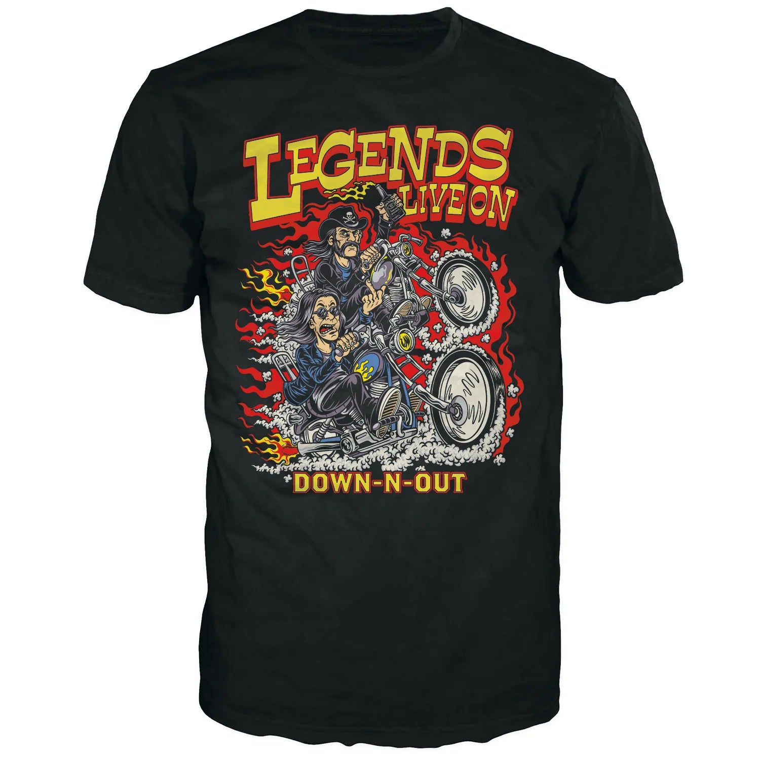 Lethal Threat Legends Live On Black T-Shirt MoFa lounge Künzelsau Hohenlohe Baden Württemberg