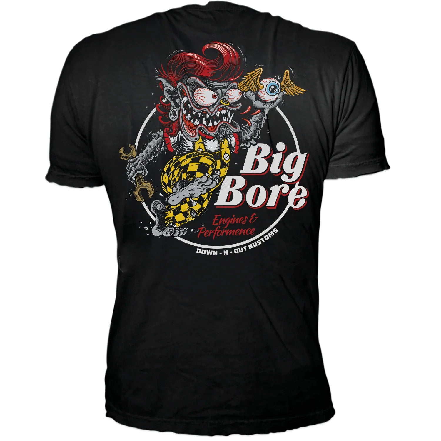 Down n Out Big Bore Monster Black T-Shirt MoFa lounge Künzelsau Hohenlohe Baden Württemberg 2