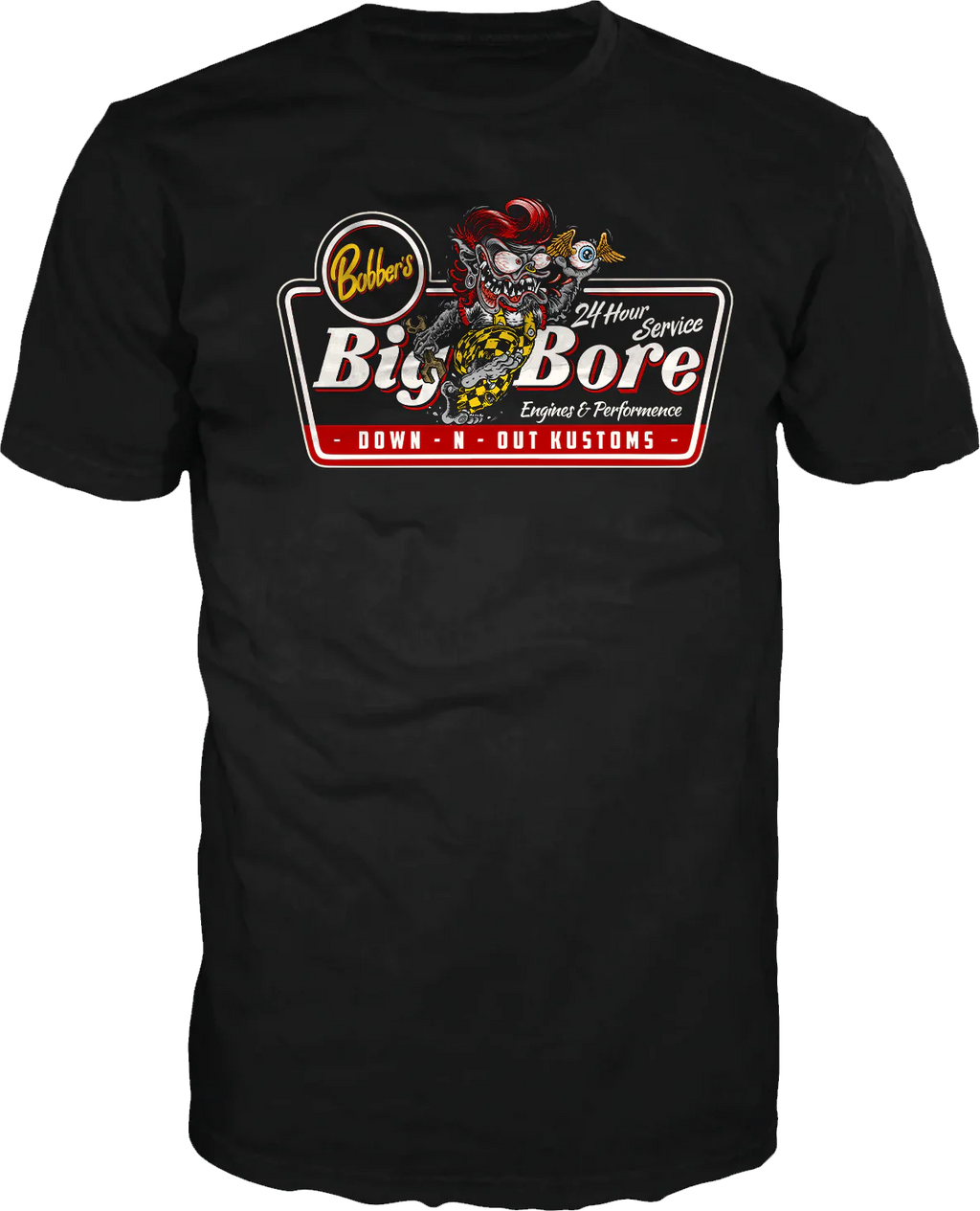 Down n Out Big Bore Monster Black T-Shirt MoFa lounge Künzelsau Hohenlohe Baden Württemberg