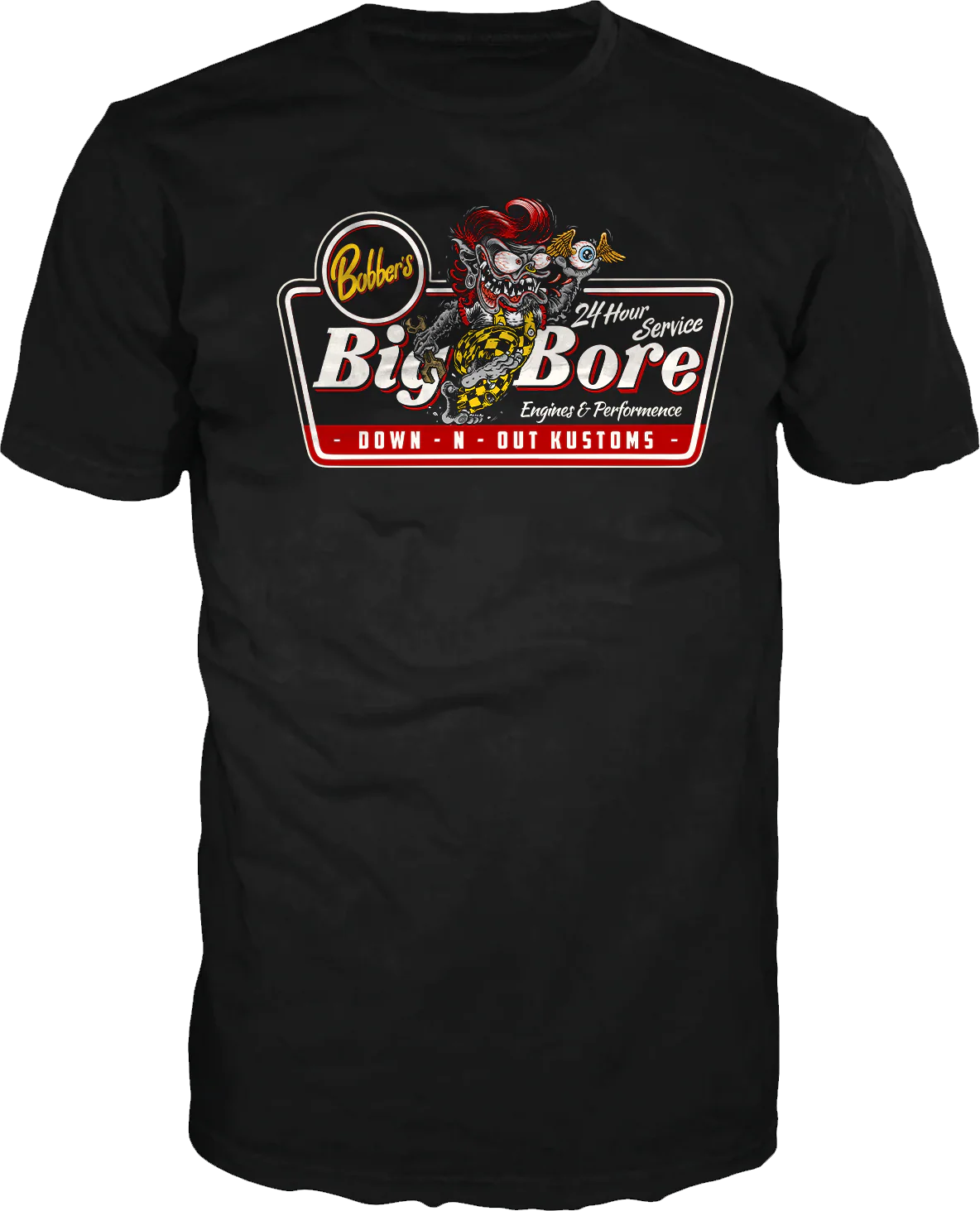 Down n Out Big Bore Monster Black T-Shirt MoFa lounge Künzelsau Hohenlohe Baden Württemberg