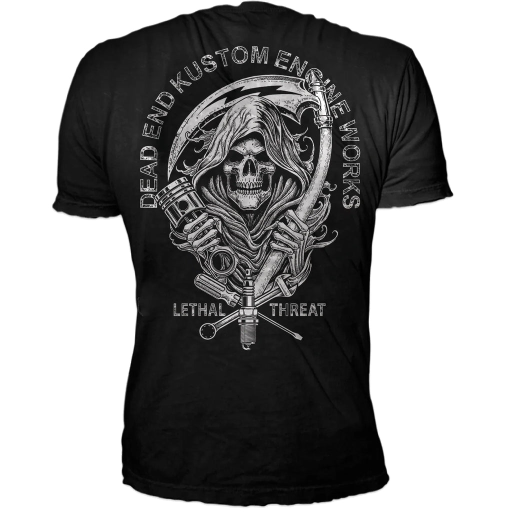 Lethal Threat Kustoms Kulture Reaper Black T-Shirt MoFa lounge Künzelsau Hohenlohe Baden Württemberg