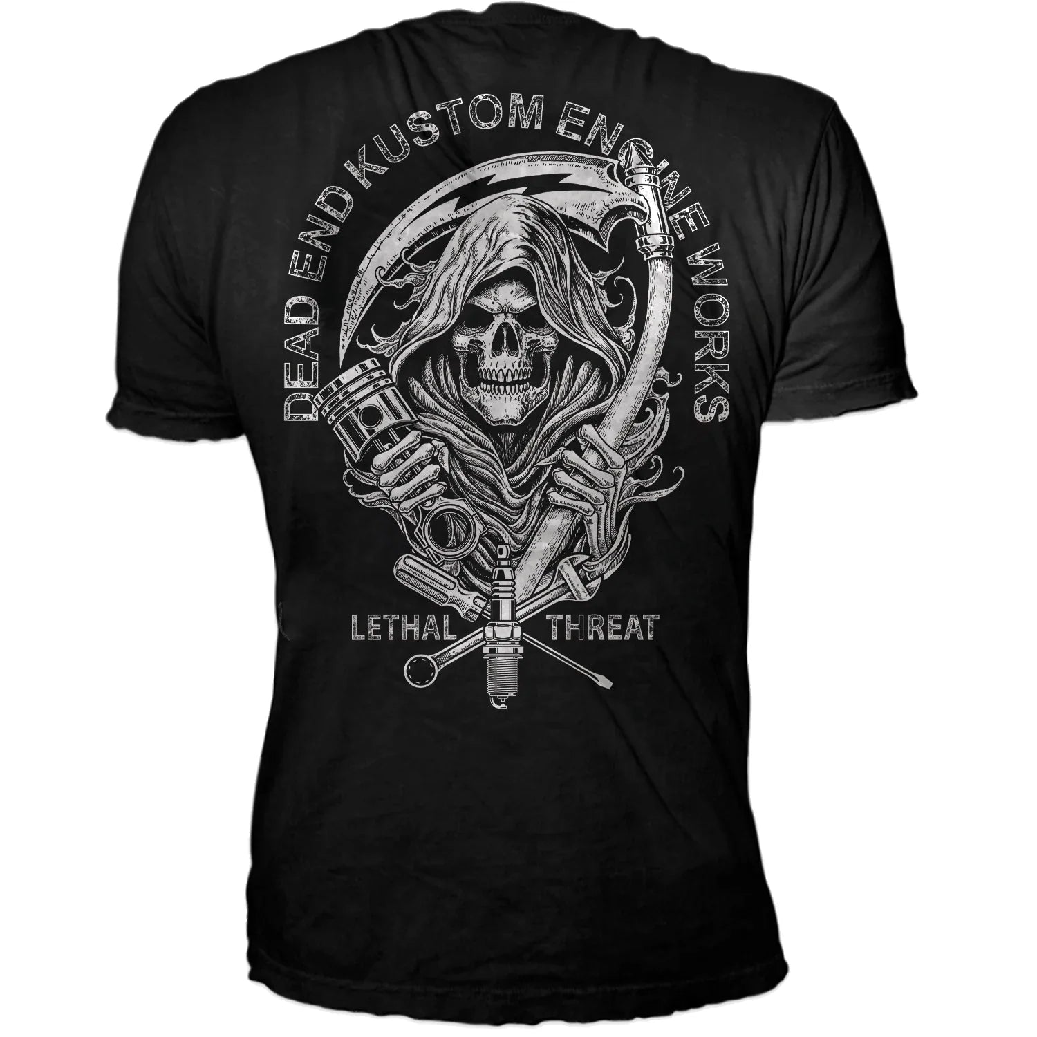 Lethal Threat Kustoms Kulture Reaper Black T-Shirt MoFa lounge Künzelsau Hohenlohe Baden Württemberg