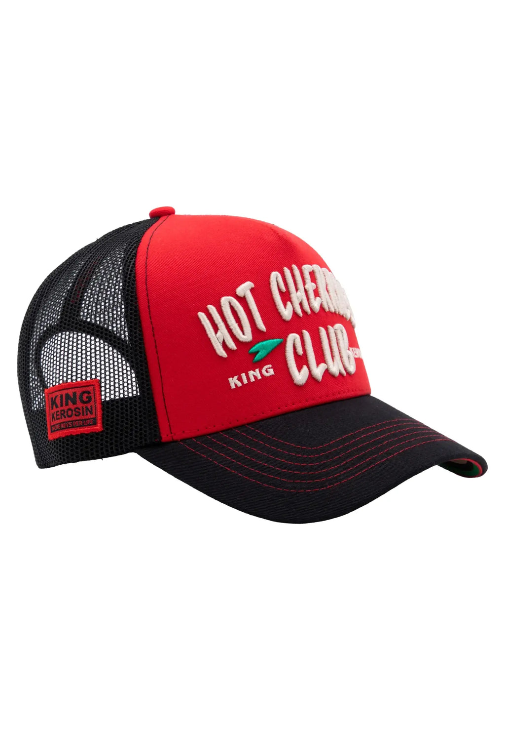 King Kerosin Trucker Cap ‘Hot Cherries Club’ in Rot MoFa Lounge Künzelsau Hohenlohe Baden Württemberg 5