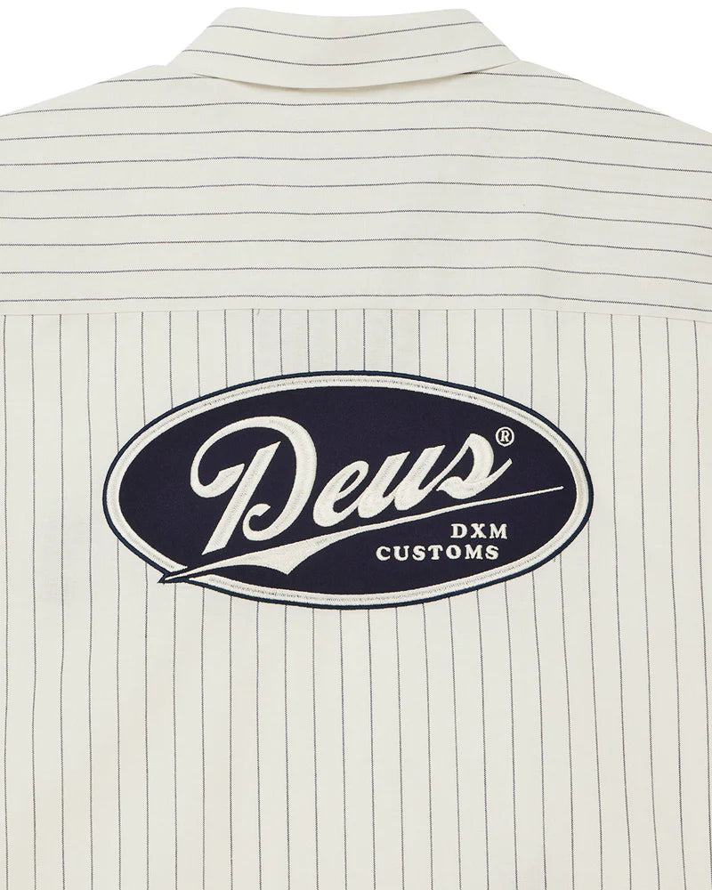 Deus ex Machina Forecourt Stripe Shirt MoFa Lounge Künzelsau Hohenlohe Baden Württemberg 2