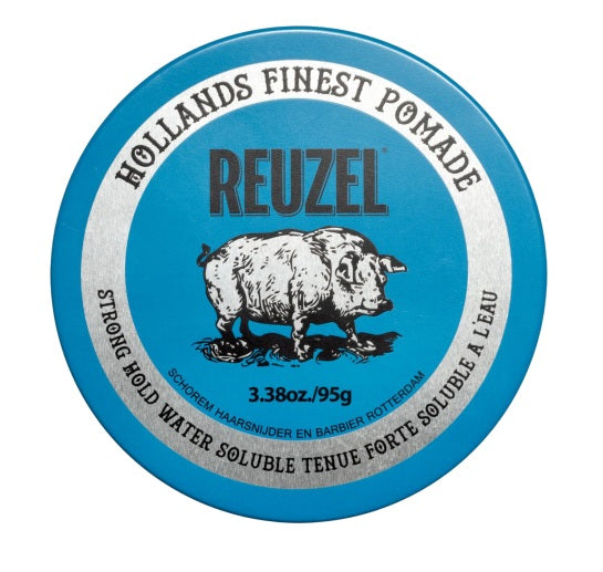 Reuzel Strong Hold Pomade Waterbased blue REGULAR MoFa Lounge Künzelsau Hohenlohe Baden Württemberg