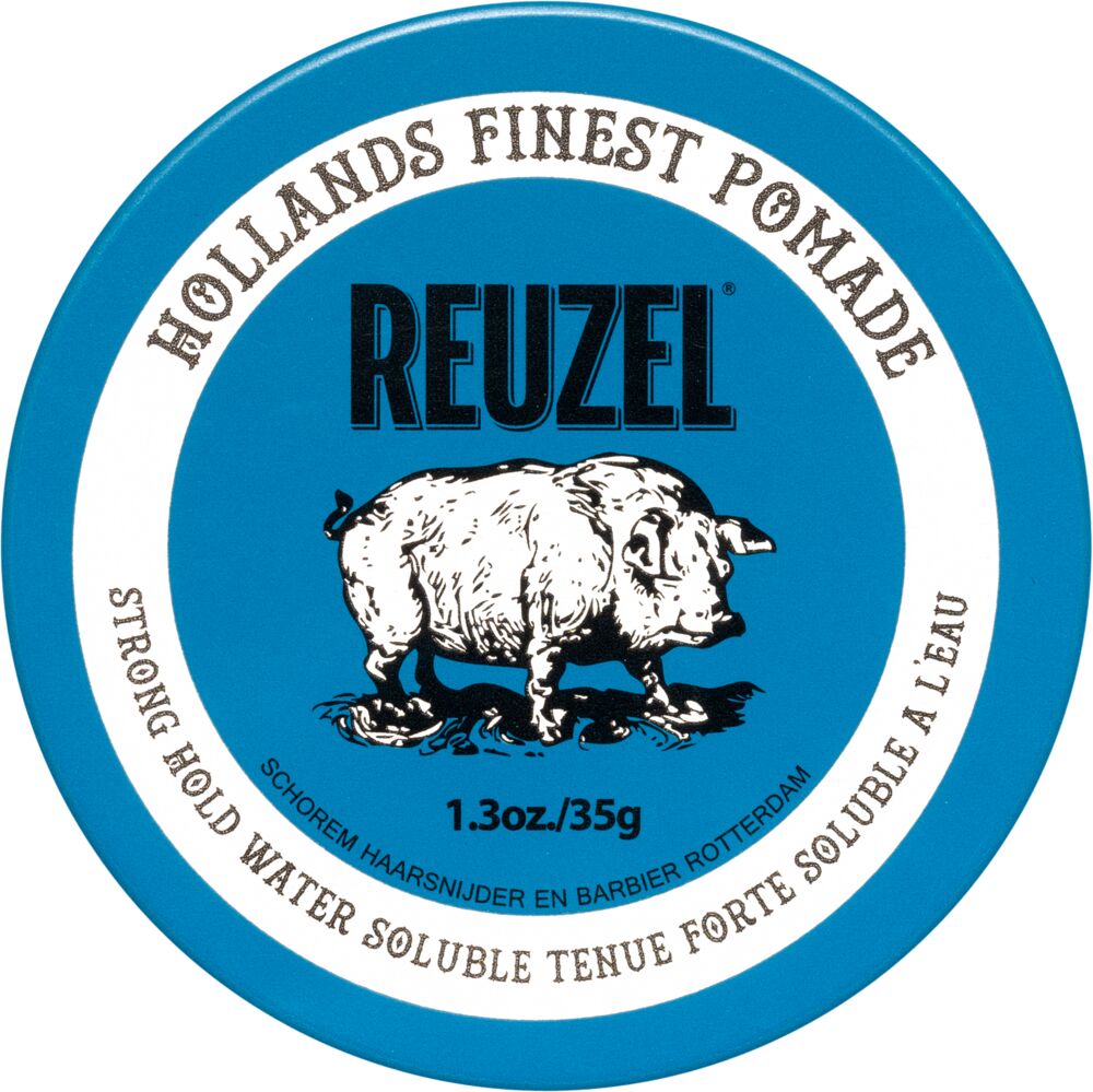 Reuzel Strong Hold Pomade Waterbased blue SMALL MoFa Lounge Künzelsau Hohenlohe Baden Württemberg