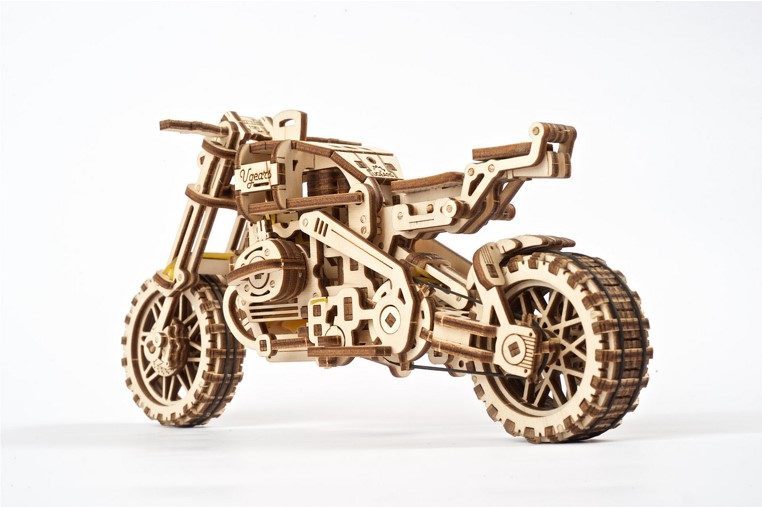 Ugears-Motorcycle-Scrambler-UGR-10-with-sidecar-DSC0027 Mofa Lounge Künzelsau Hohenlohe Baden Württemberg 1