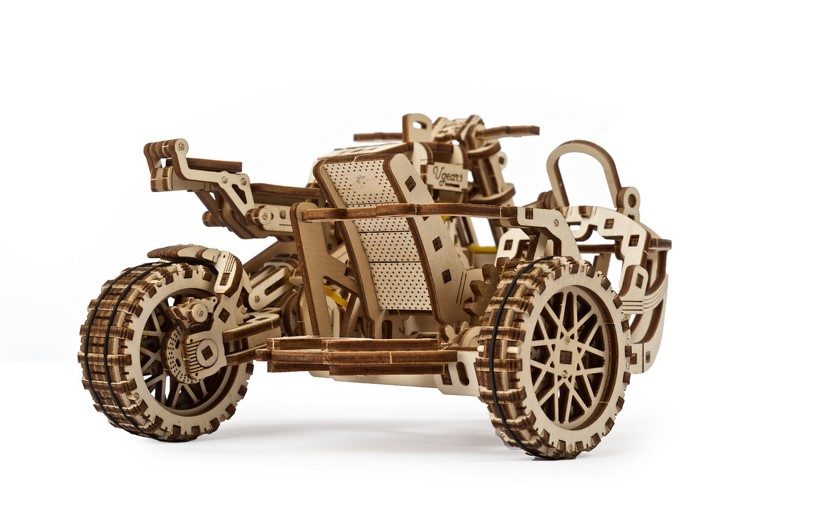 Ugears-Motorcycle-Scrambler-UGR-10-with-sidecar-DSC0027 Mofa Lounge Künzelsau Hohenlohe Baden Württemberg 10