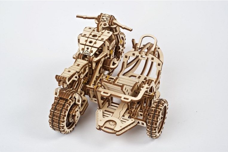 Ugears-Motorcycle-Scrambler-UGR-10-with-sidecar-DSC0027 Mofa Lounge Künzelsau Hohenlohe Baden Württemberg 7