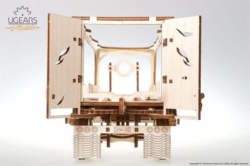 Ugears Heavy Boy Truck VM-03 Trailer model kit