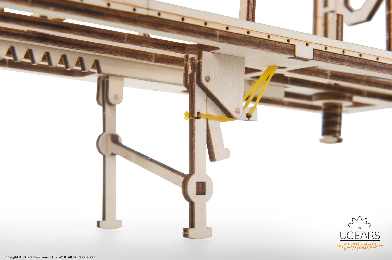 Ugears Heavy Boy Truck VM-03 Trailer model kit