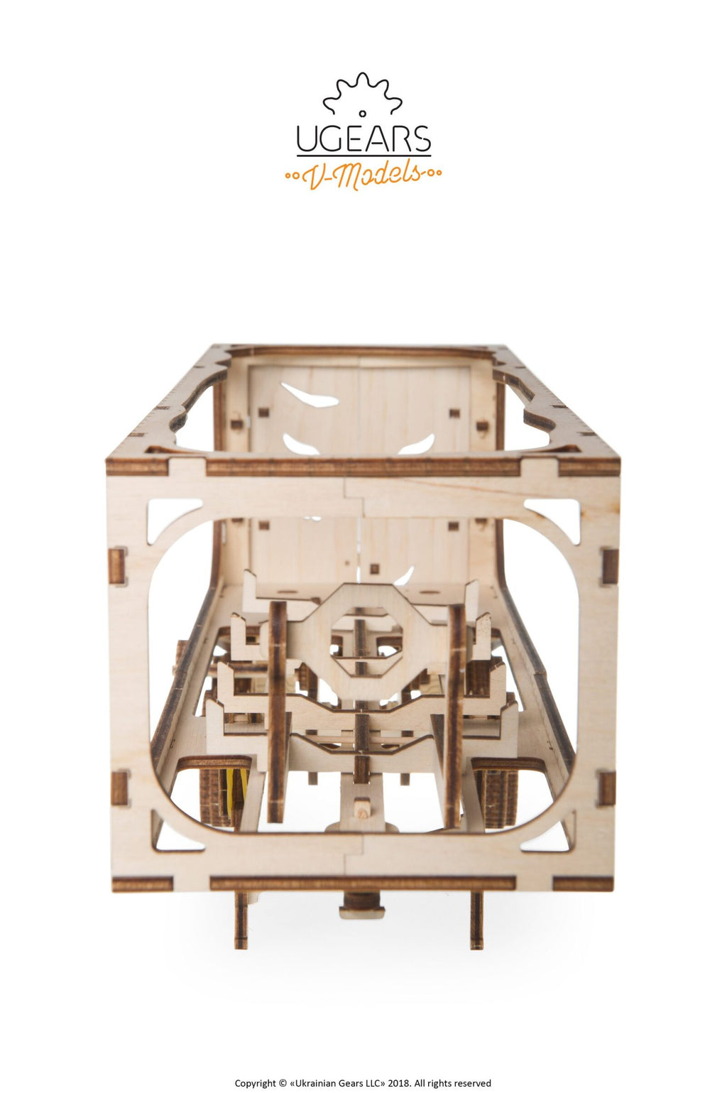 Ugears Heavy Boy Truck VM-03 Trailer model kit