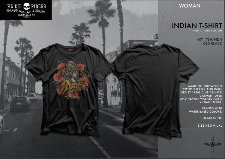 Rude Riders Indian T-Shirt MoFa Lounge Künzelsau Hohenlohe Baden Württemberg