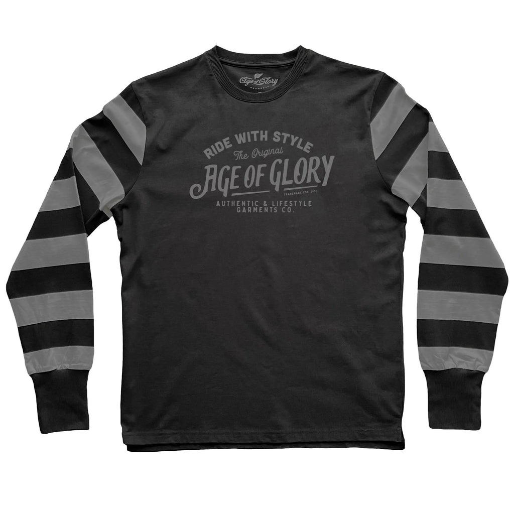 Age of Glory Original LS Tee Washed Black / Grey