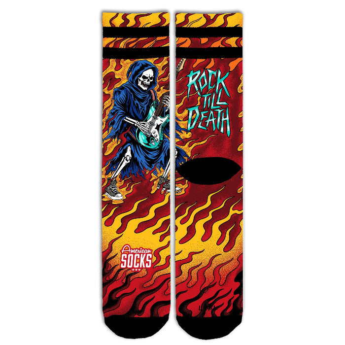 American Socks Rock till death - Mid High