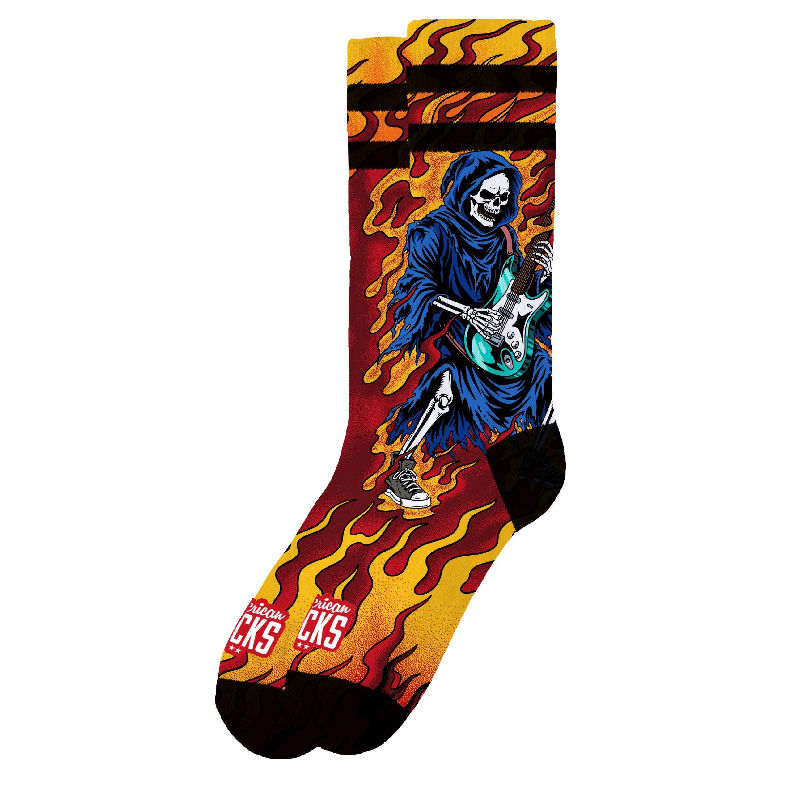 American Socks Rock till death - Mid High