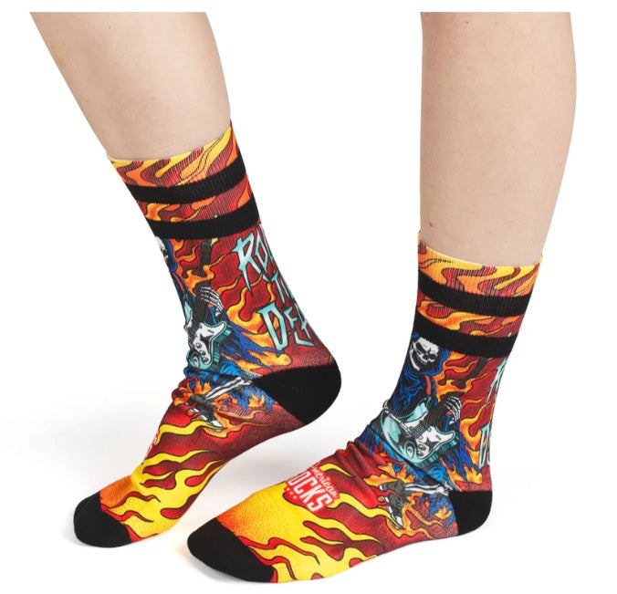 American Socks Rock till death - Mid High