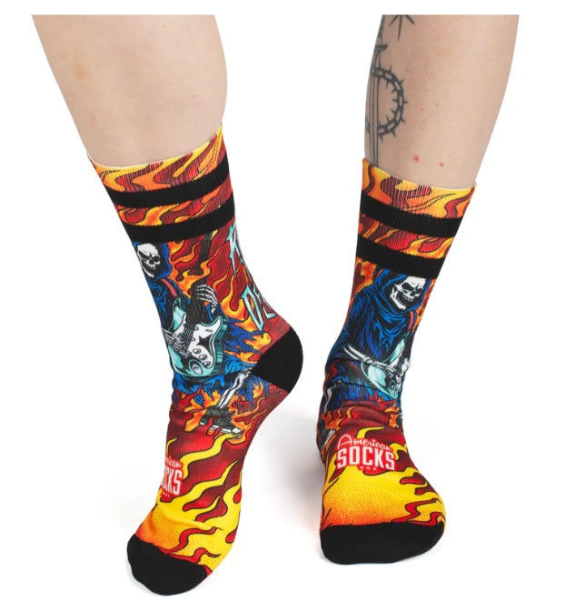 American Socks Rock till death - Mid High