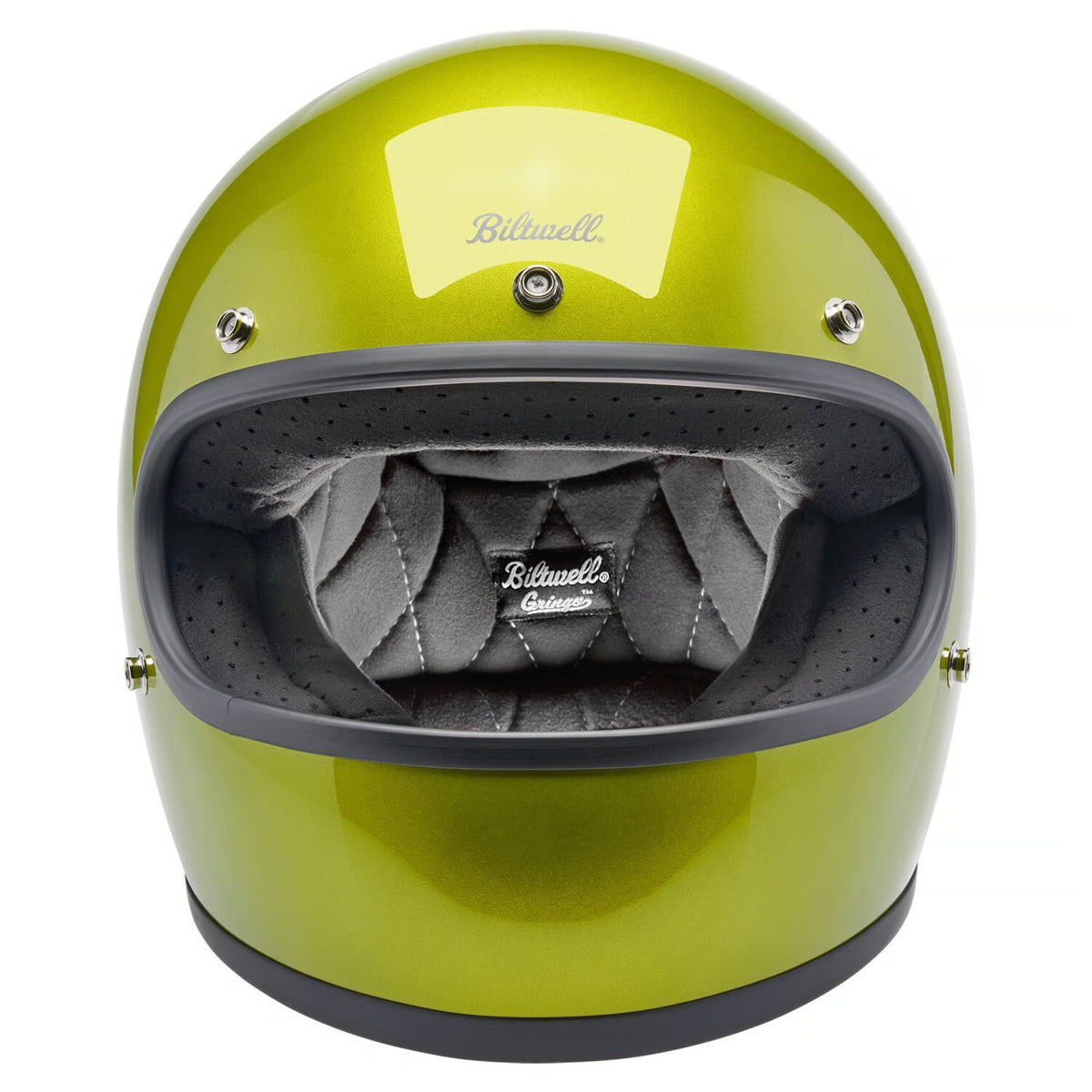 Biltwell Gringo helmet Metallic Lime