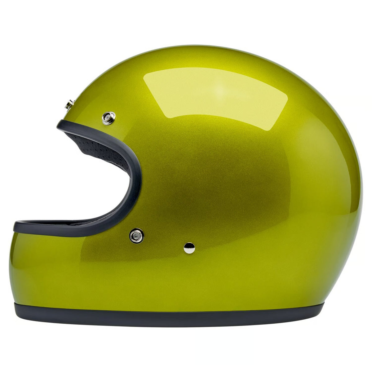 Biltwell Gringo helmet Metallic Lime