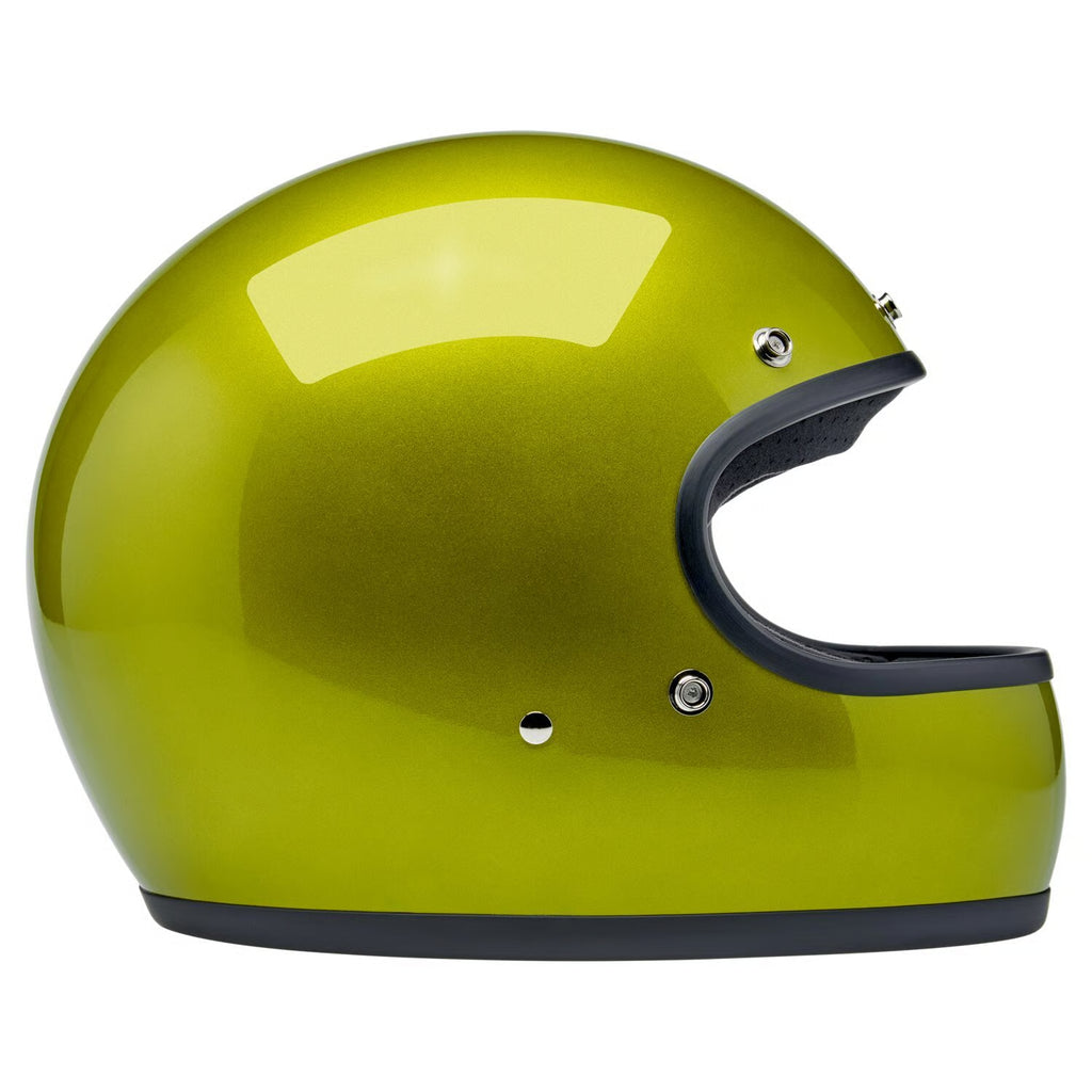 Biltwell Gringo helmet Metallic Lime