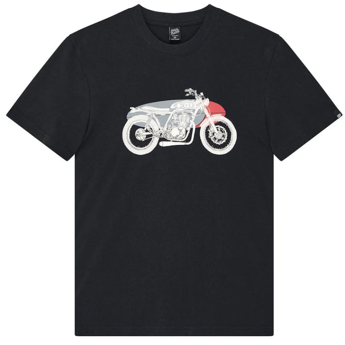Deus ex Machina Drovers Dog Tee Black