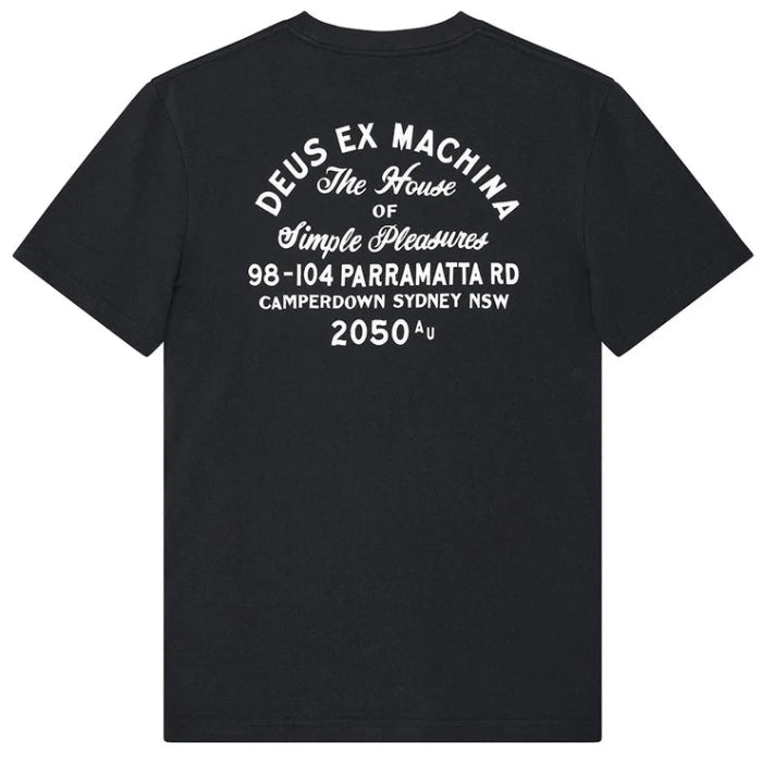 Deus ex Machina Drovers Dog Tee Black
