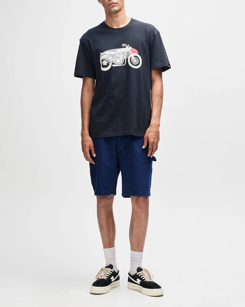 Deus ex Machina Drovers Dog Tee Black