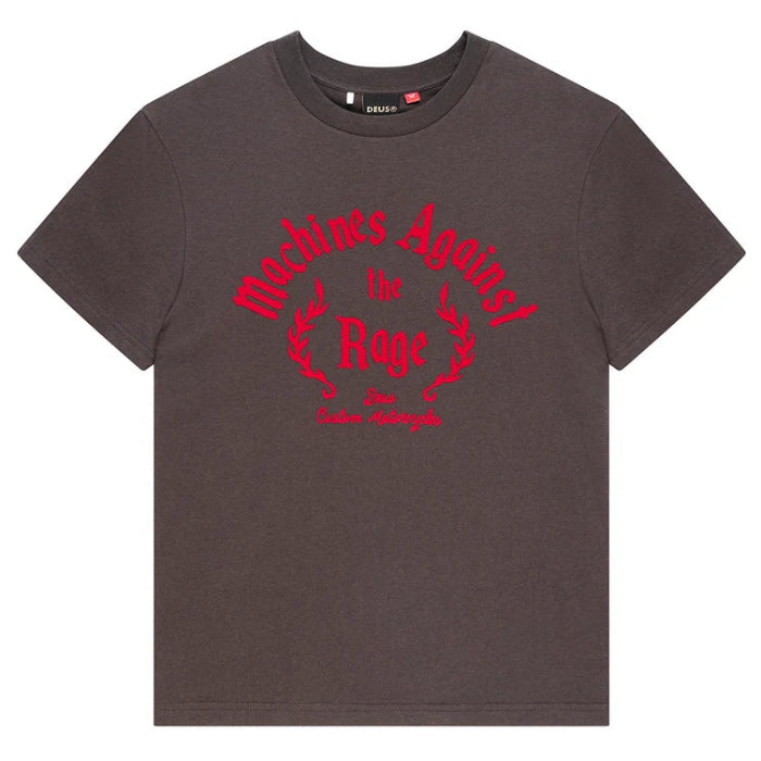 Deus ex Machina Empire Tee Anthracite Grey