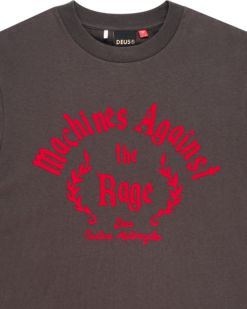 Deus ex Machina Empire Tee Anthracite Grey