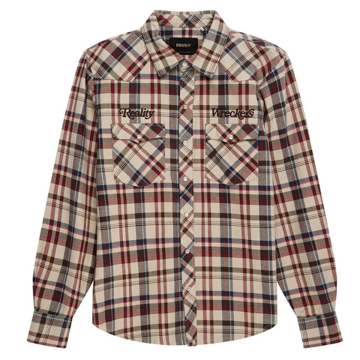 Deus ex Machina Reality Wreckers Check Shirt