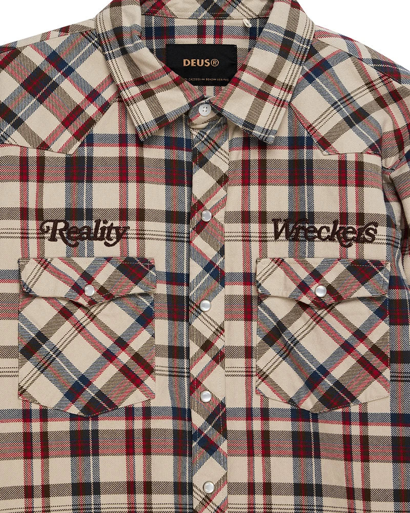 Deus ex Machina Reality Wreckers Check Shirt