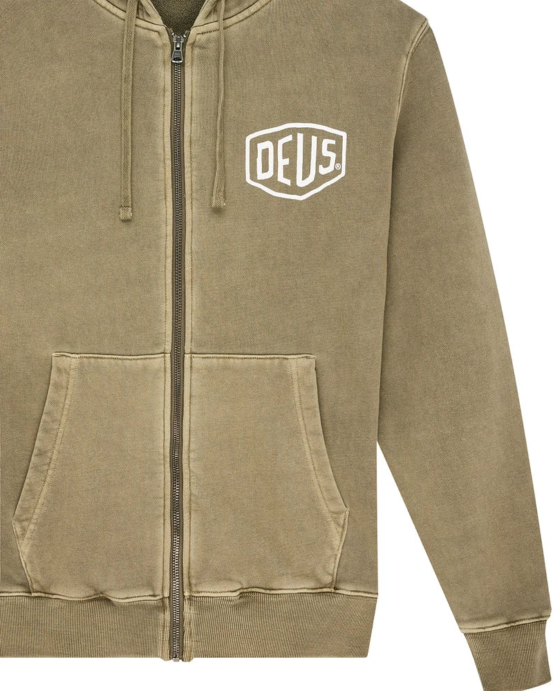 Deus ex Machina Shield Gd Zip Hoodie