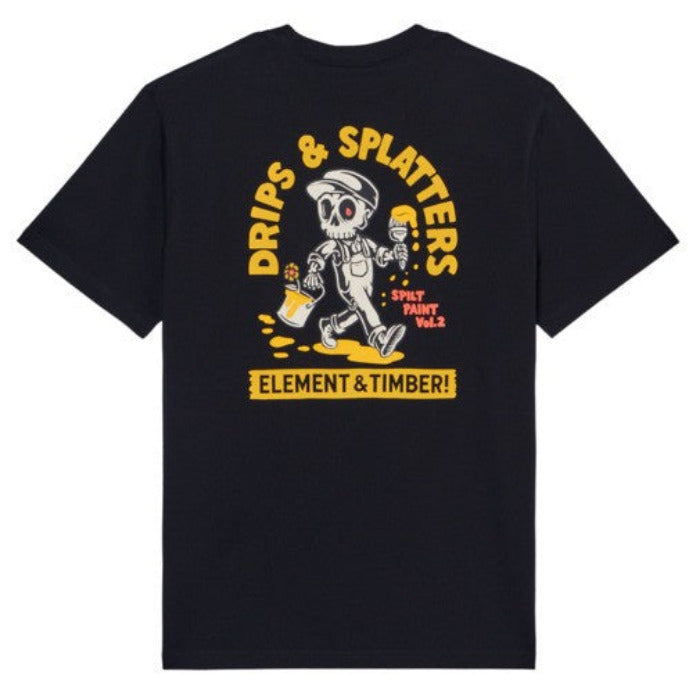 Elements TShirt Timber Drips black
