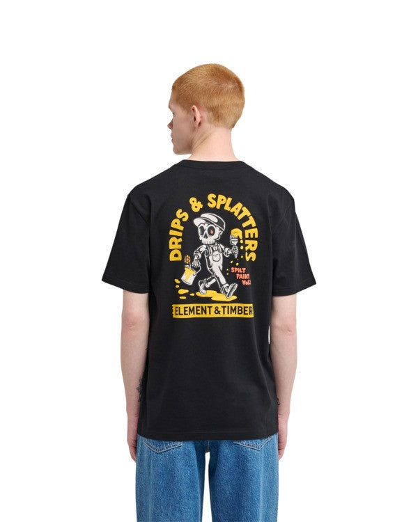 Elements TShirt Timber Drips black