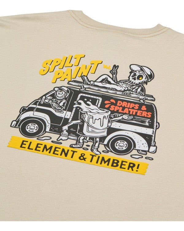 Elements TShirt Timber Van oat milk