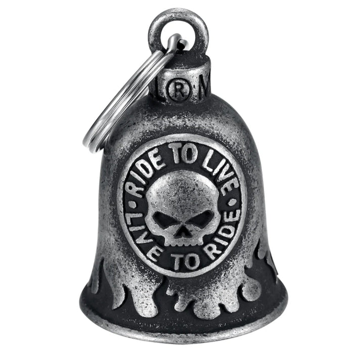 Glocke Motorrad Guardian Bell Ride to Live, Live to Ride Schädel HD