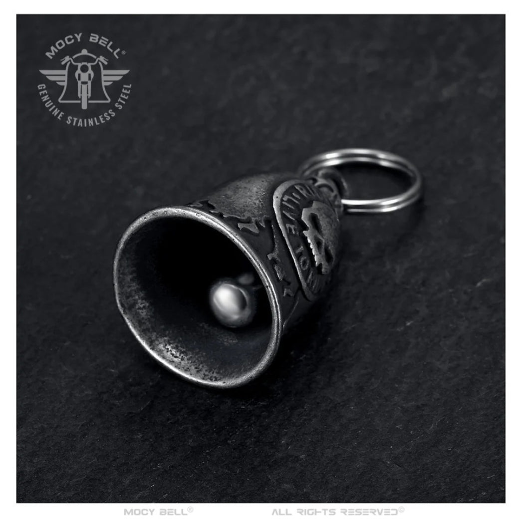 Glocke Motorrad Guardian Bell Ride to Live, Live to Ride Schädel HD