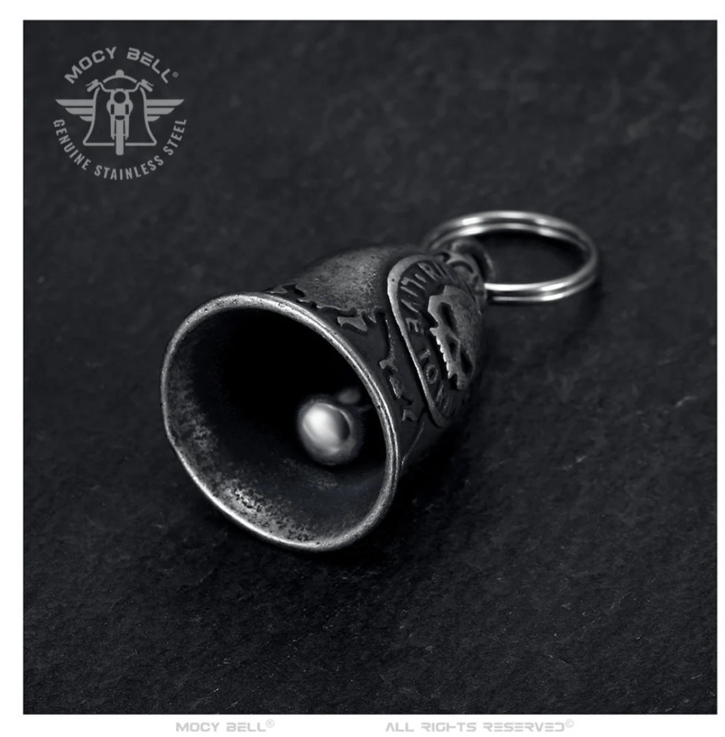 Glocke Motorrad Guardian Bell Ride to Live, Live to Ride Schädel HD