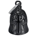 Glocke Motorrad Mocy Bell Guardian Engelsflügel aus Stahl Schwarz