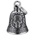 Glocke Motorrad Mocy Bell Calavera -Motorradglocke - Schutzschädel aus Mexico