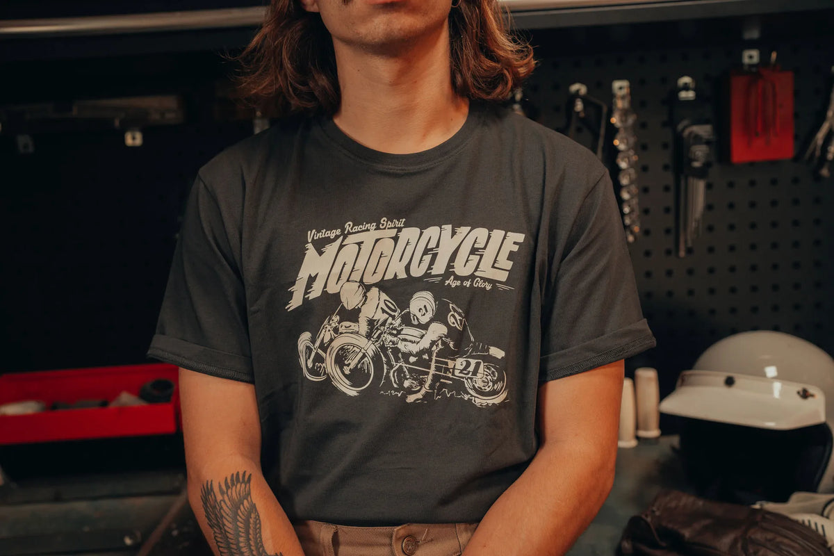Age of Glory Golden Age Tee Washed Black