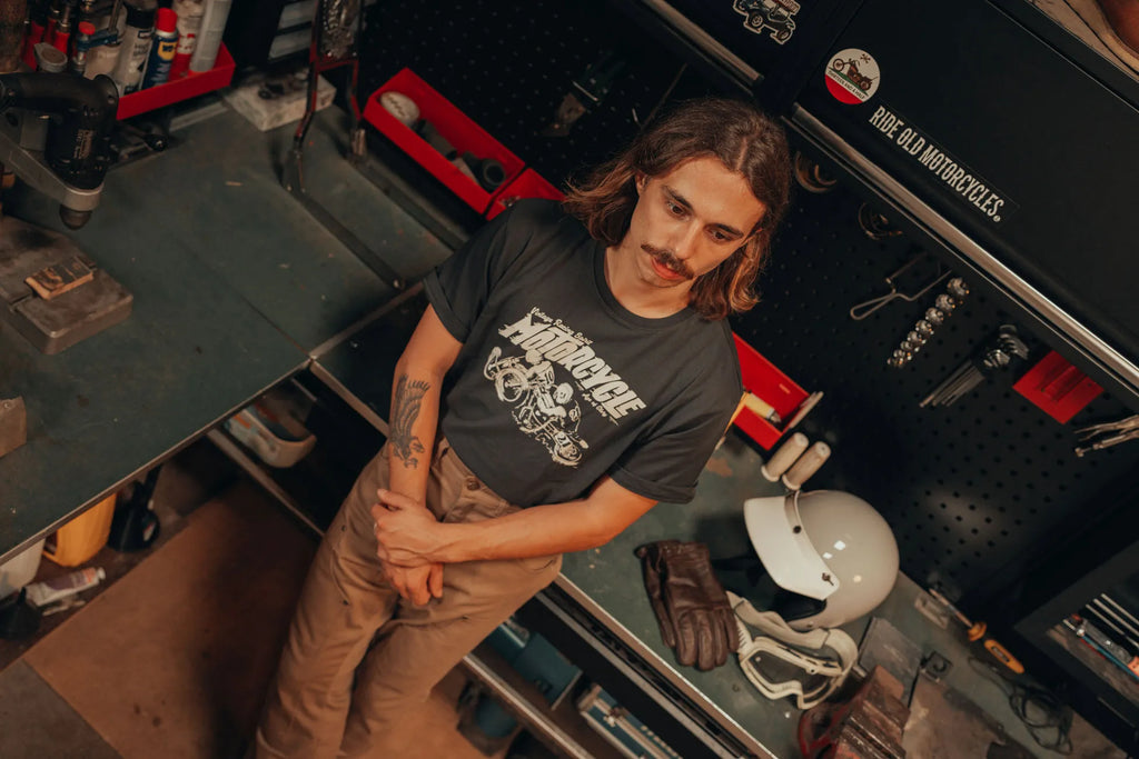 Age of Glory Golden Age Tee Washed Black